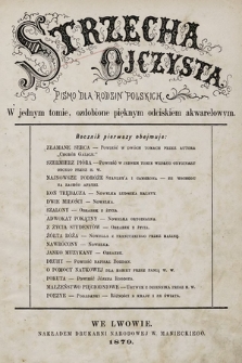 Strzecha Ojczysta : pismo dla rodzin polskich. 1879, z. 1