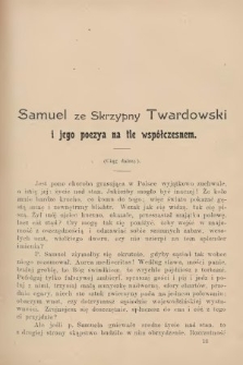 Przewodnik Naukowy i Literacki : dodatek do Gazety Lwowskiej. 1909, [z. 3]