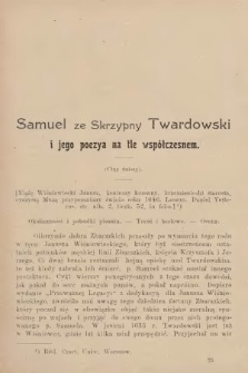 Przewodnik Naukowy i Literacki : dodatek do Gazety Lwowskiej. 1909, [z. 5]