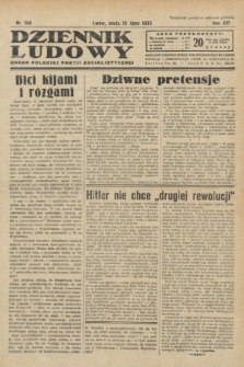 Dziennik Ludowy : organ Polskiej Partji Socjalistycznej. 1933, nr 156