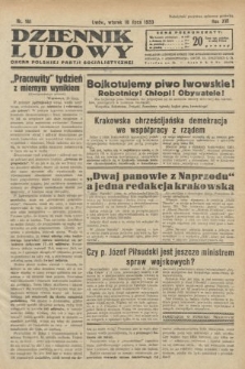 Dziennik Ludowy : organ Polskiej Partji Socjalistycznej. 1933, nr 161
