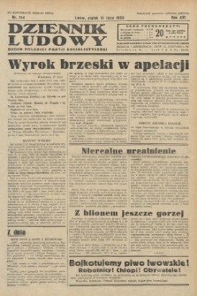 Dziennik Ludowy : organ Polskiej Partji Socjalistycznej. 1933, nr 164