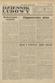 Dziennik Ludowy : organ Polskiej Partji Socjalistycznej. 1933, nr 170