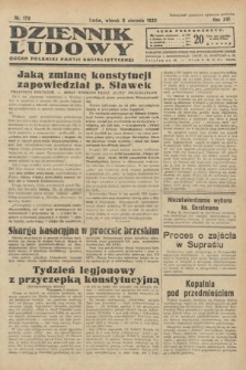 Dziennik Ludowy : organ Polskiej Partji Socjalistycznej. 1933, nr 179