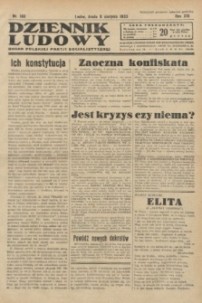 Dziennik Ludowy : organ Polskiej Partji Socjalistycznej. 1933, nr 180