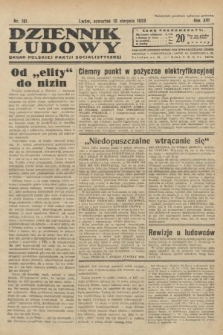 Dziennik Ludowy : organ Polskiej Partji Socjalistycznej. 1933, nr 181