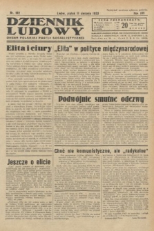 Dziennik Ludowy : organ Polskiej Partji Socjalistycznej. 1933, nr 182