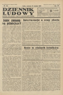 Dziennik Ludowy : organ Polskiej Partji Socjalistycznej. 1933, nr 184