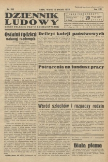 Dziennik Ludowy : organ Polskiej Partji Socjalistycznej. 1933, nr 185
