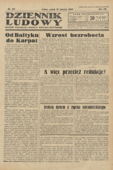 Dziennik Ludowy : organ Polskiej Partji Socjalistycznej. 1933, nr 187