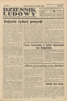 Dziennik Ludowy : organ Polskiej Partji Socjalistycznej. 1933, nr 195