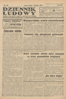 Dziennik Ludowy : organ Polskiej Partji Socjalistycznej. 1933, nr 199
