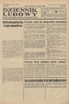 Dziennik Ludowy : organ Polskiej Partji Socjalistycznej. 1933, nr 201