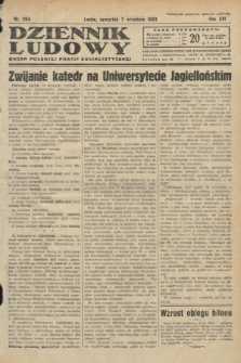 Dziennik Ludowy : organ Polskiej Partji Socjalistycznej. 1933, nr 204