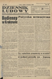 Dziennik Ludowy : organ Polskiej Partji Socjalistycznej. 1933, nr 205