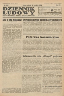 Dziennik Ludowy : organ Polskiej Partji Socjalistycznej. 1933, nr 208