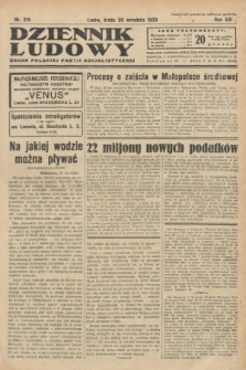 Dziennik Ludowy : organ Polskiej Partji Socjalistycznej. 1933, nr 215