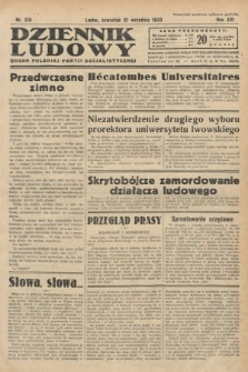 Dziennik Ludowy : organ Polskiej Partji Socjalistycznej. 1933, nr 216