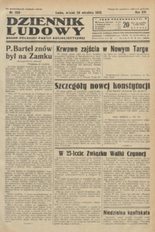 Dziennik Ludowy : organ Polskiej Partji Socjalistycznej. 1933, nr 220