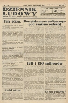 Dziennik Ludowy : organ Polskiej Partji Socjalistycznej. 1933, nr 226