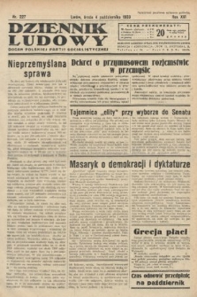 Dziennik Ludowy : organ Polskiej Partji Socjalistycznej. 1933, nr 227