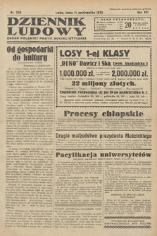 Dziennik Ludowy : organ Polskiej Partji Socjalistycznej. 1933, nr 233