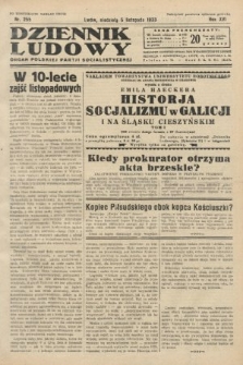 Dziennik Ludowy : organ Polskiej Partji Socjalistycznej. 1933, nr 255