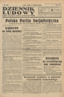 Dziennik Ludowy : organ Polskiej Partji Socjalistycznej. 1933, nr 260