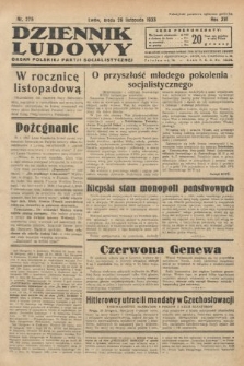 Dziennik Ludowy : organ Polskiej Partji Socjalistycznej. 1933, nr 275