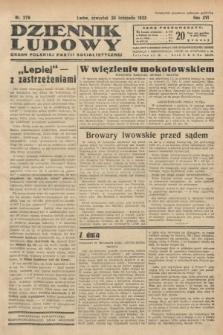 Dziennik Ludowy : organ Polskiej Partji Socjalistycznej. 1933, nr 276