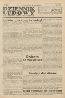 Dziennik Ludowy : organ Polskiej Partji Socjalistycznej. 1933, nr 286