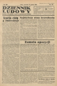 Dziennik Ludowy : organ Polskiej Partji Socjalistycznej. 1933, nr 294