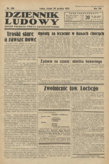 Dziennik Ludowy : organ Polskiej Partji Socjalistycznej. 1933, nr 299