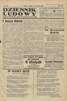 Dziennik Ludowy : organ Polskiej Partji Socjalistycznej. 1933, nr 301