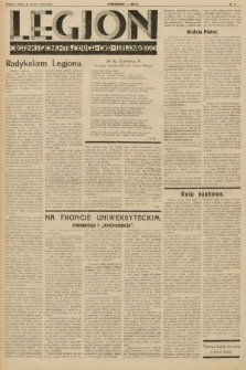 Legjon : organ Legjonu Młodych Okr. Wileńskiego : bezpłatny dodatek do „Kurjera Wileńskiego”. 1933, nr 4