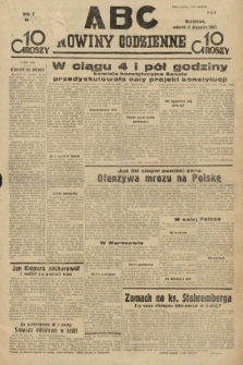 ABC : nowiny codzienne. 1935, nr [9] [ocenzurowany]