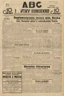 ABC : nowiny codzienne. 1935, nr 36