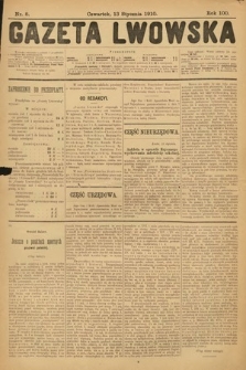 Gazeta Lwowska. 1910, nr 8