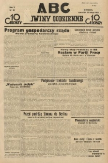 ABC : nowiny codzienne. 1935, nr 62