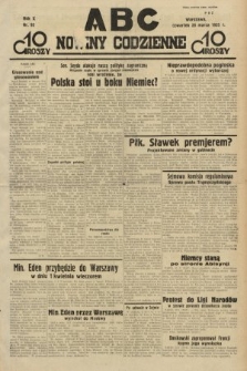 ABC : nowiny codzienne. 1935, nr 92