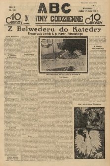 ABC : nowiny codzienne. 1935, nr 140