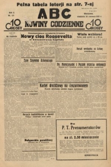 ABC : nowiny codzienne. 1935, nr 177