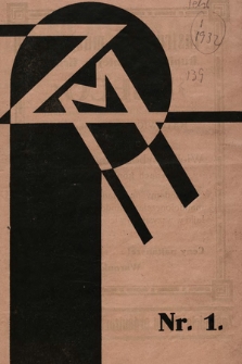 Zespół Mandolinowy : ilustrowany miesięcznik muzyczny dla wszystkich. R. 1, 1932, nr 1