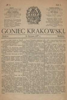 Goniec Krakowski. 1877, nr 2