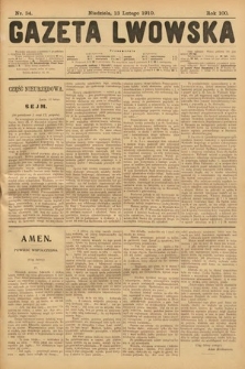 Gazeta Lwowska. 1910, nr 34