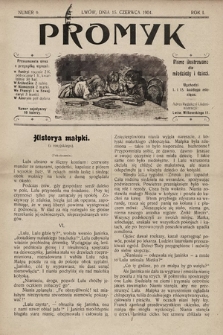 Promyk : pismo ilustrowane dla młodzieży i dzieci. 1904, nr 9