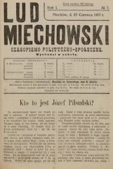 Lud Miechowski : czasopismo polityczno-społeczne. 1917, nr 7