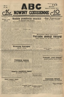 ABC : nowiny codzienne. 1935, nr 244
