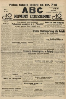 ABC : nowiny codzienne. 1935, nr 263