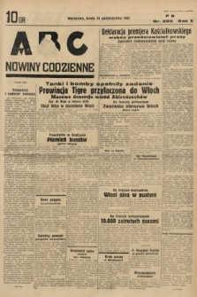 ABC : nowiny codzienne. 1935, nr 295